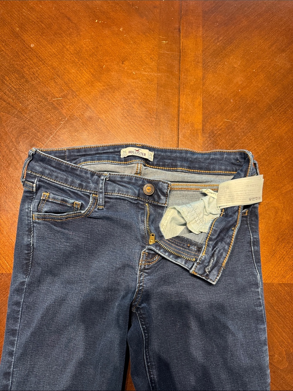 Hollister Women's Indigo Skinny Jeans